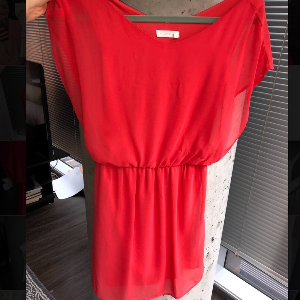 Coral Lush Dress